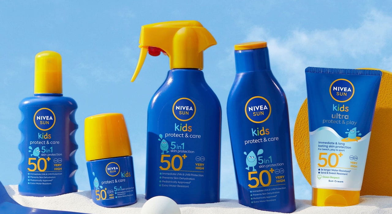 nivea sunscreen