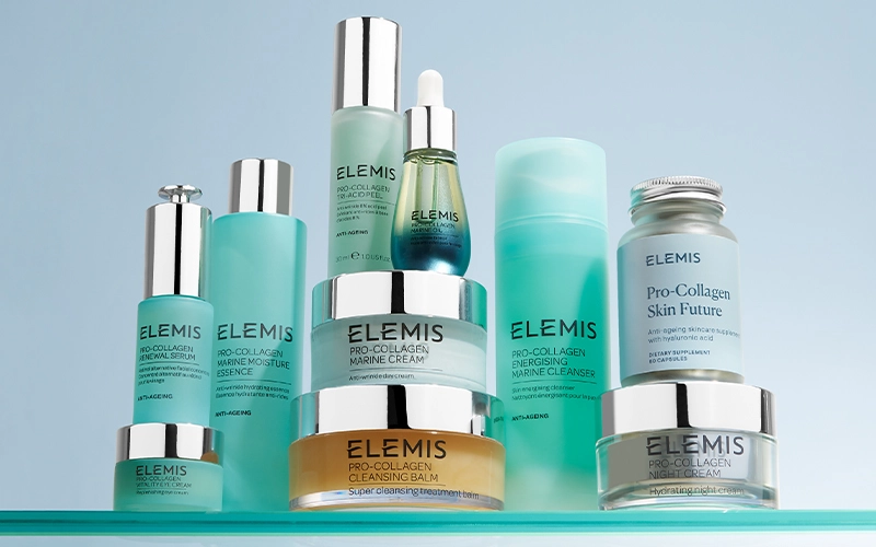 Elemis sustainable beauty brand in the UK